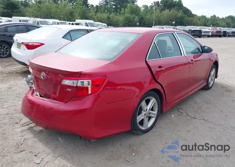 2013 Toyota Camry Se z USA, uszkodzony, nr VIN 4T1BF1FK1DU721587